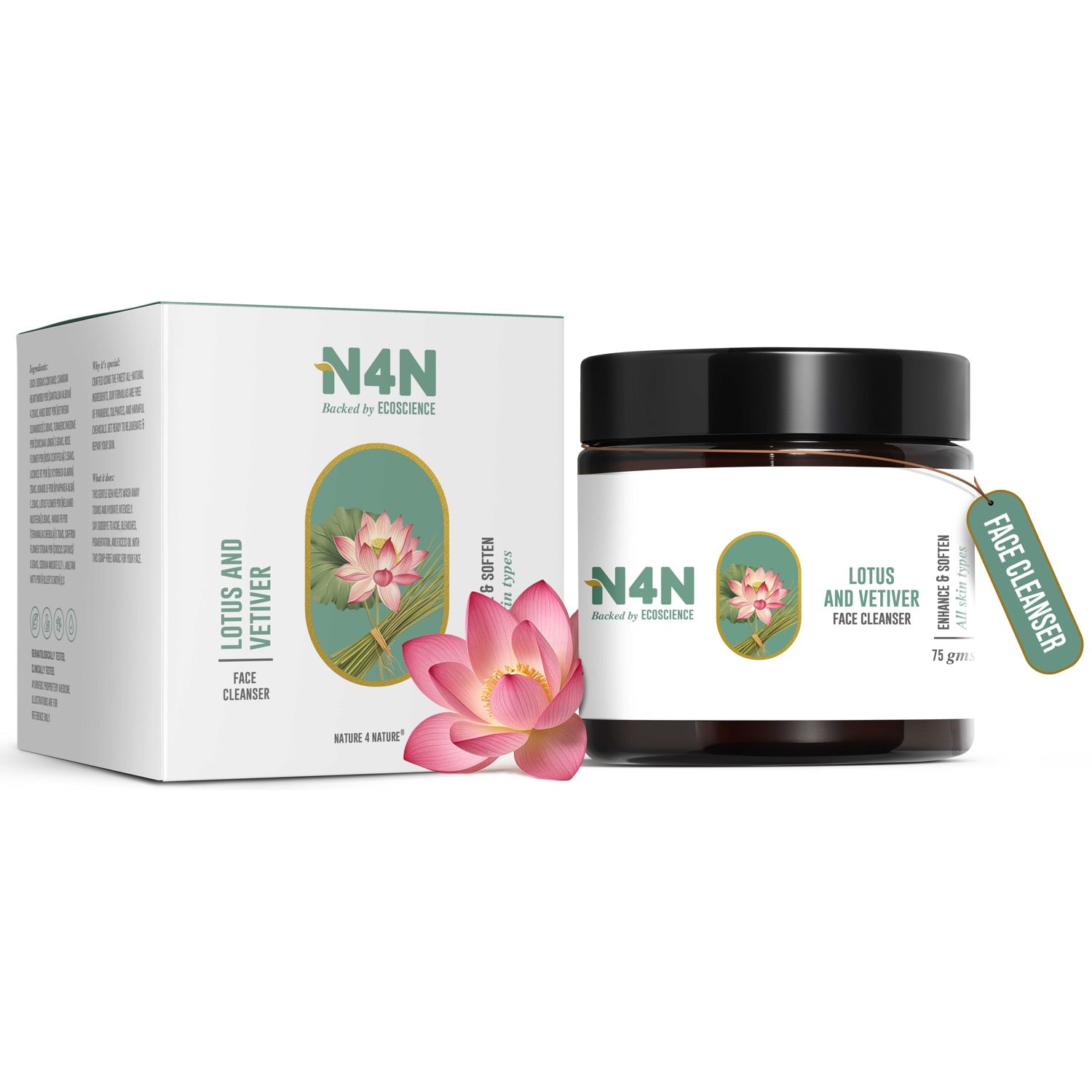 Natural Face Cleanser for Deep Pore Purification