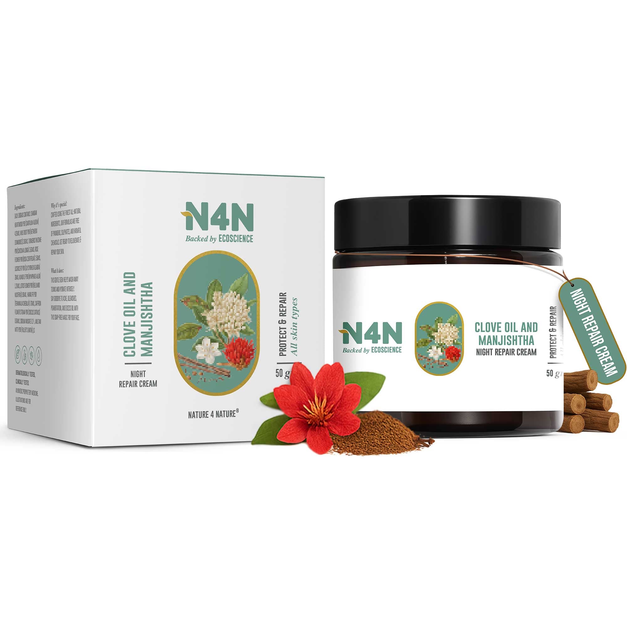 Night Repair Face Cream with Hydration and Renewal Formula