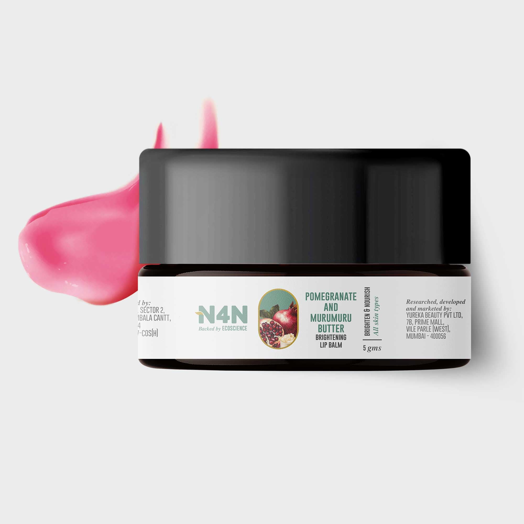 Brightening Lip Balm with Natural Oils and SPF Care