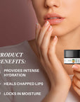 Moisturizing Lip Balm with Natural Butters for Dry Lips