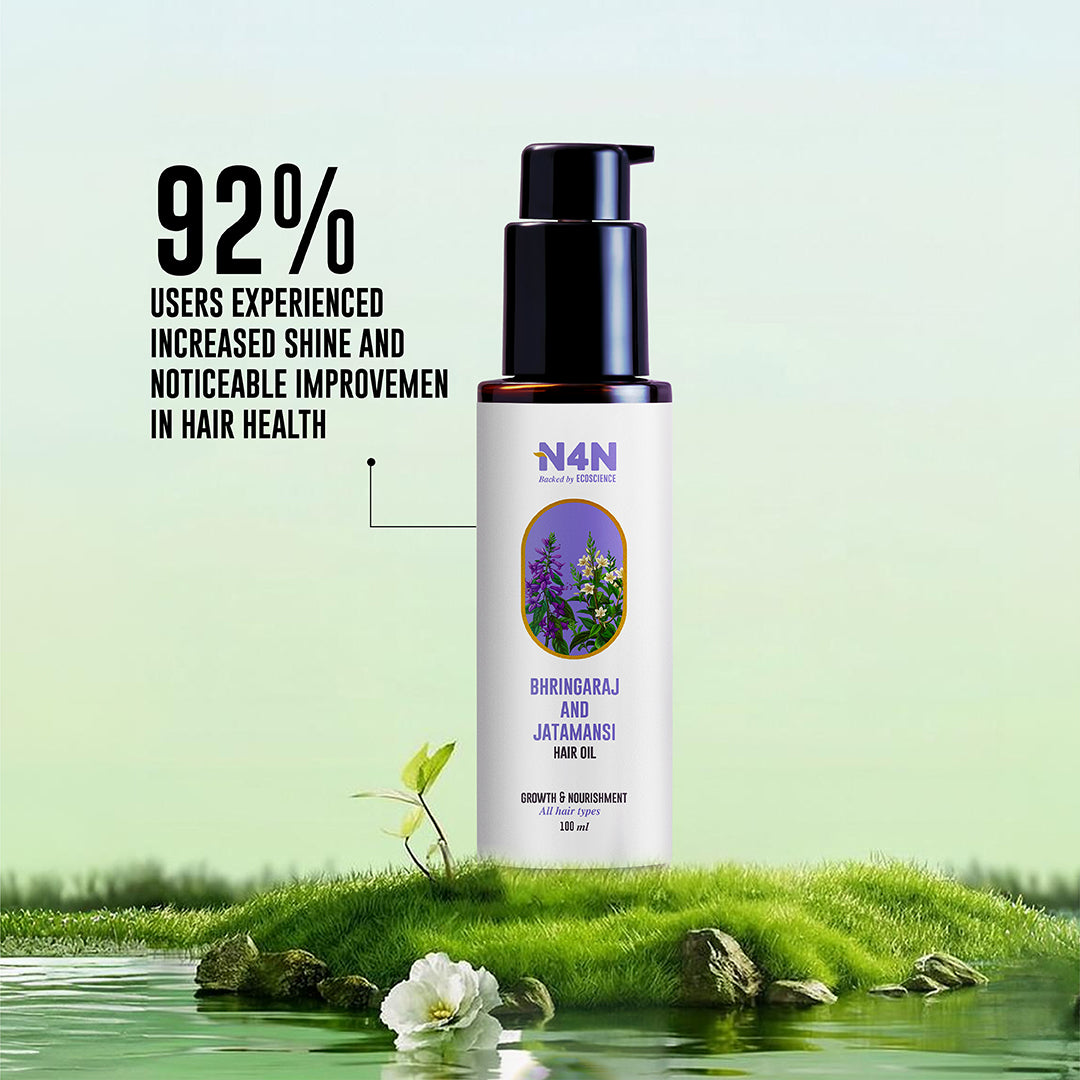 Organic Hair Growth Oil for Thick and Strong Hair