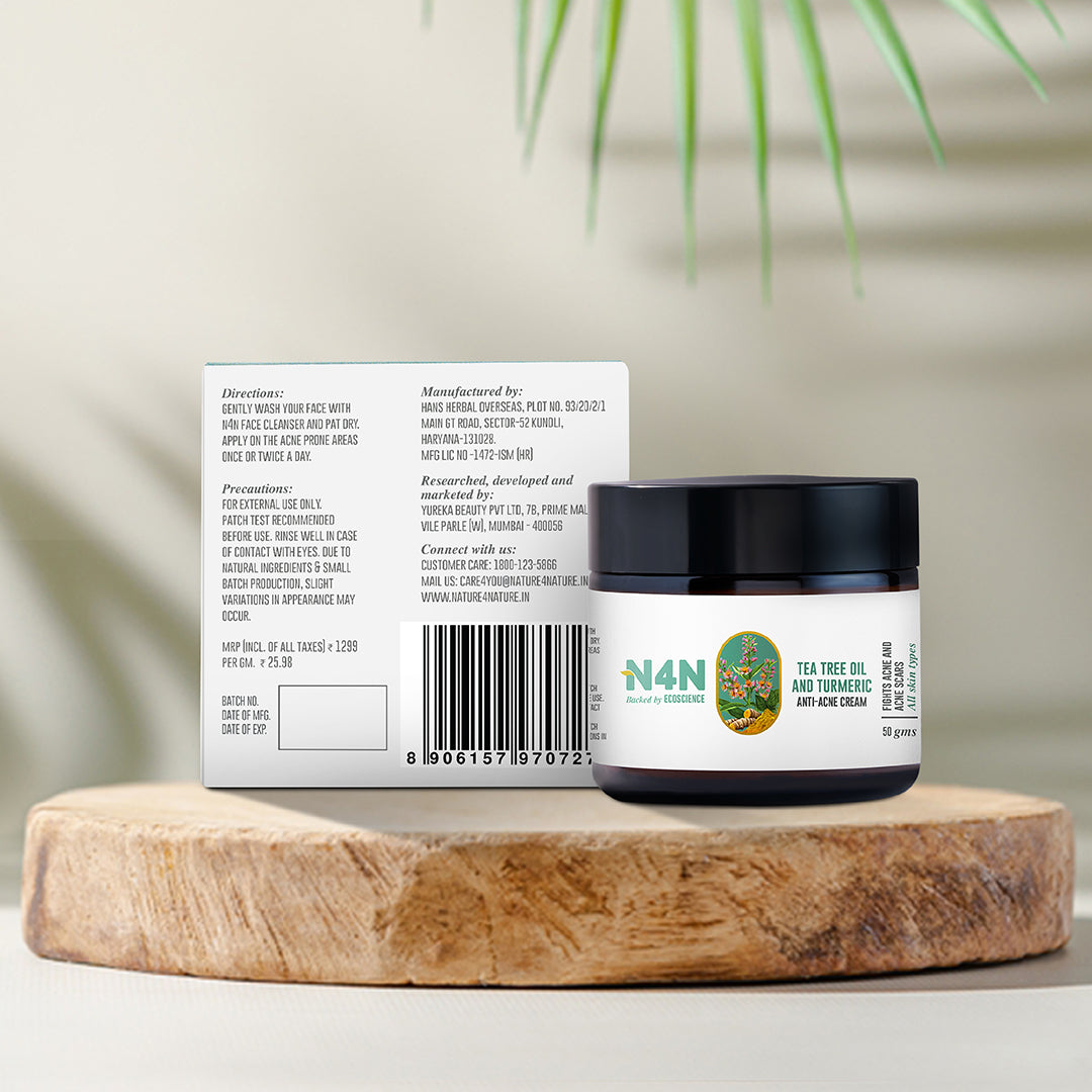 Anti Acne Cream with Herbal Actives for Clear Skin