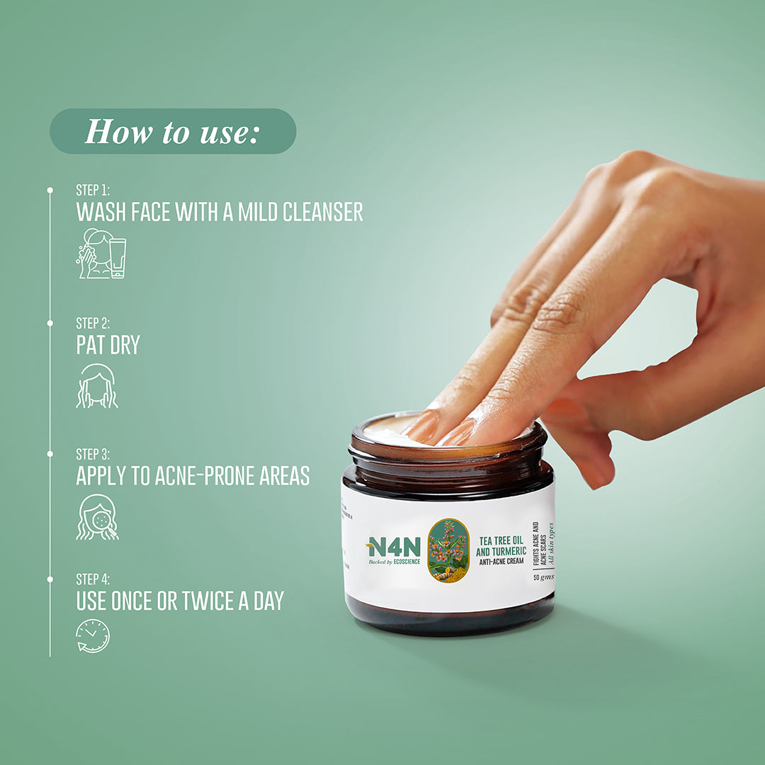 Anti Acne Cream with Herbal Actives for Clear Skin