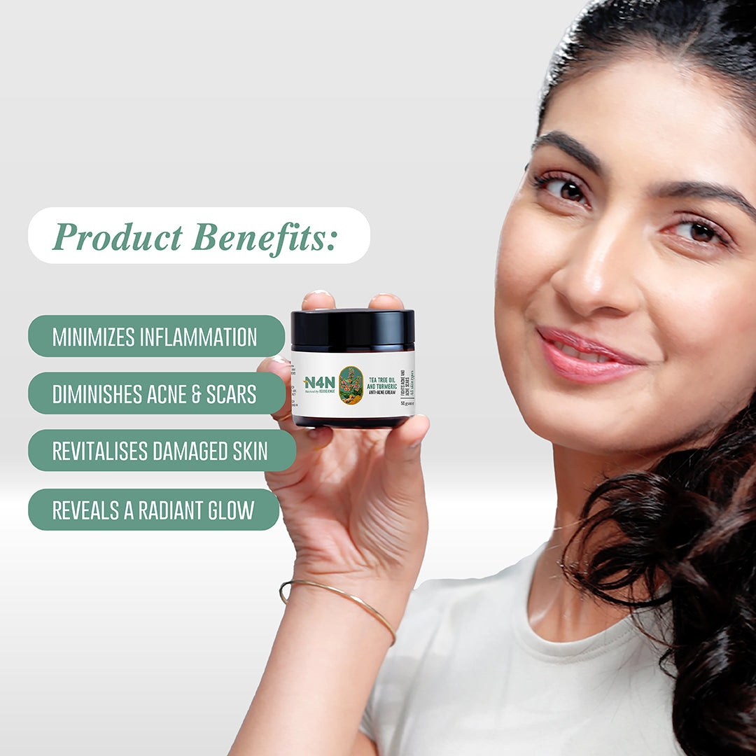 Anti Acne Cream with Herbal Actives for Clear Skin