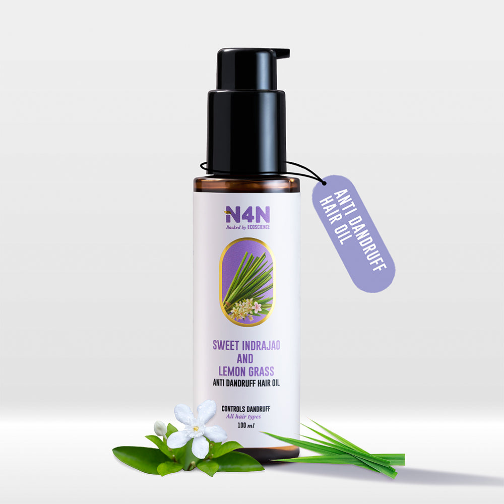 Anti Dandruff Hair Oil with Natural Herbs for Healthy Scalp