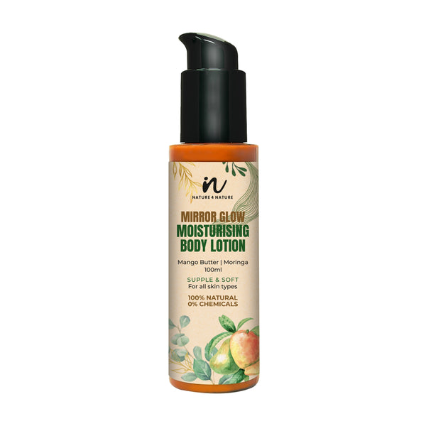 Mango Butter Mirror Glow Body Lotion for healthy and moisturized skin.