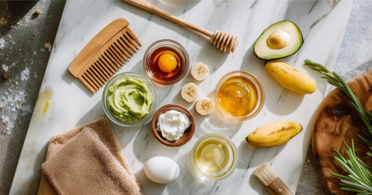 DIY natural hair masks