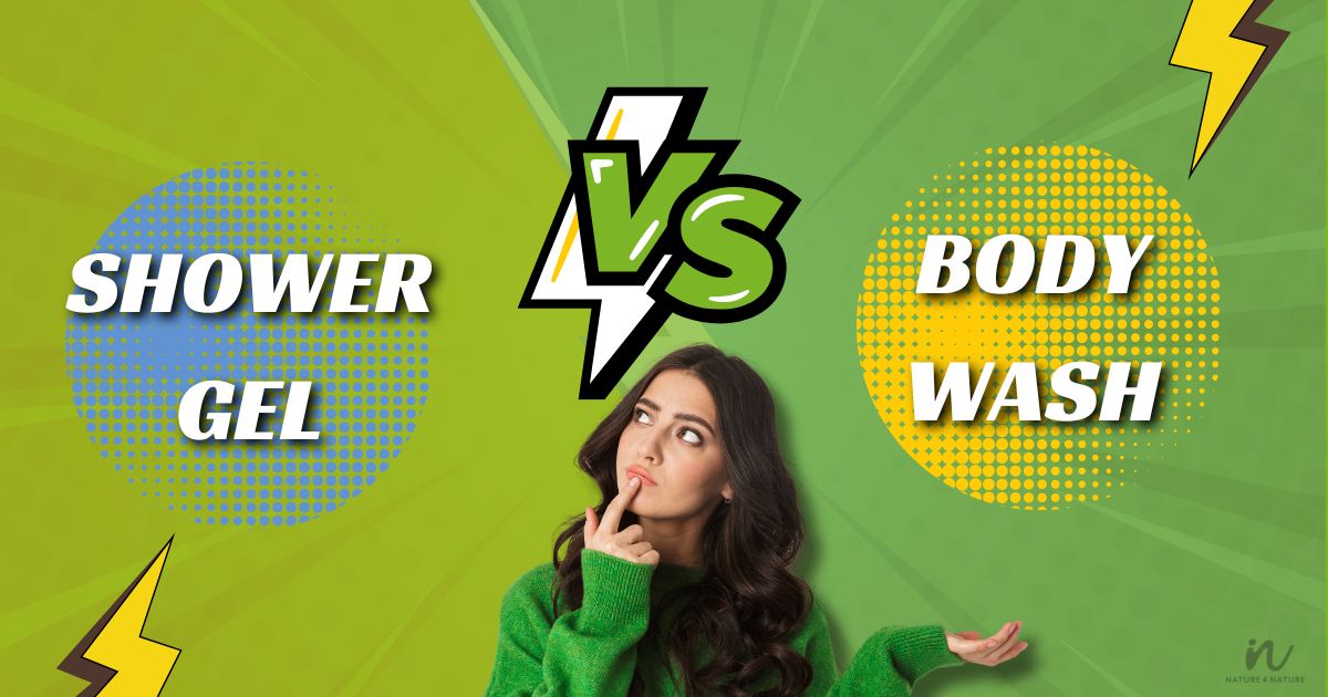 🚿Shower Gel vs Body Wash Difference, Uses & What to Choose