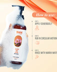 Natural Body Wash with Refreshing Herbal Formula